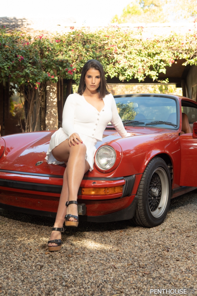 LaSirena69 Is Horny Of Sport Cars.